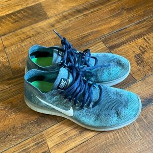 Nike free run flyknit mens 9.5